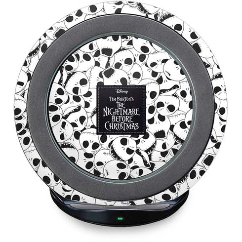Disney The Nightmare Before Christmas Jack Skellington Pattern Fast Charge Wireless Charging Stand Skin